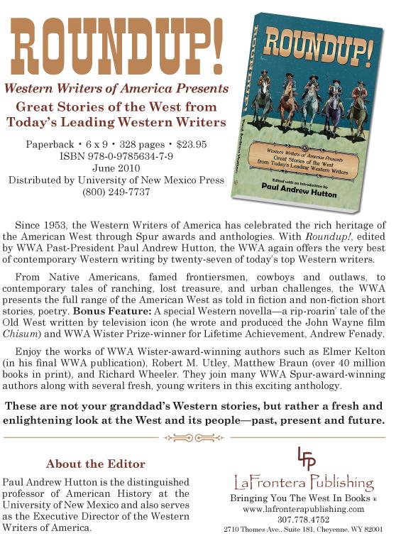 Roundup! anthology from Western Writers of America